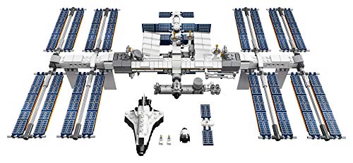 LEGO Ideas International Space Station 21321 Building Kit, Adult Set for Display, Makes a Great Birthday Present (864 Pieces)