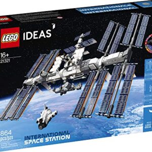 LEGO Ideas International Space Station 21321 Building Kit, Adult Set for Display, Makes a Great Birthday Present (864 Pieces)