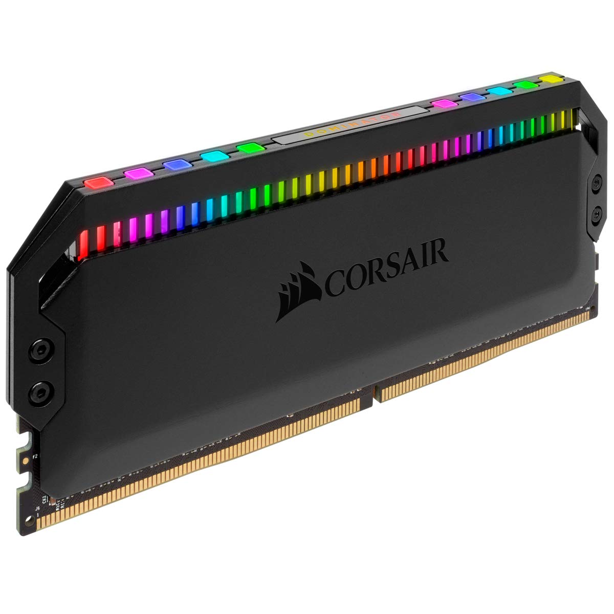 Corsair Dominator Platinum RGB 64GB (4x16GB) DDR4 3600 (PC4-28800) C18 1.35V AMD Optimized Memory - Black