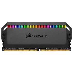 Corsair Dominator Platinum RGB 64GB (4x16GB) DDR4 3600 (PC4-28800) C18 1.35V AMD Optimized Memory - Black