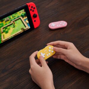 8Bitdo Zero 2 Mini Bluetooth Gamepad for Switch Windows Android MacOS Steam Raspberry Pi (Yellow)