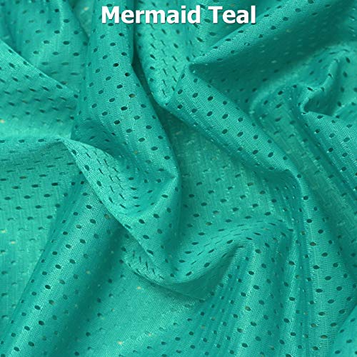 Beachfront Baby Wrap - Versatile Water & Warm Weather Baby Carrier | Made in USA with Safety Tested Fabric, CPSIA & ASTM Compliant | Lightweight, Quick Dry (Mermaid Teal, One Size)