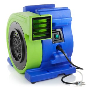 cloud 9 inflatable bounce house blower, 2 hp - commercial air blower fan