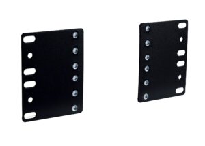 rcb1060-2u rackmount 2u 23 inch to 19 inch rack reducer adapter for 2 post or 4 post cabinet (1 pair)