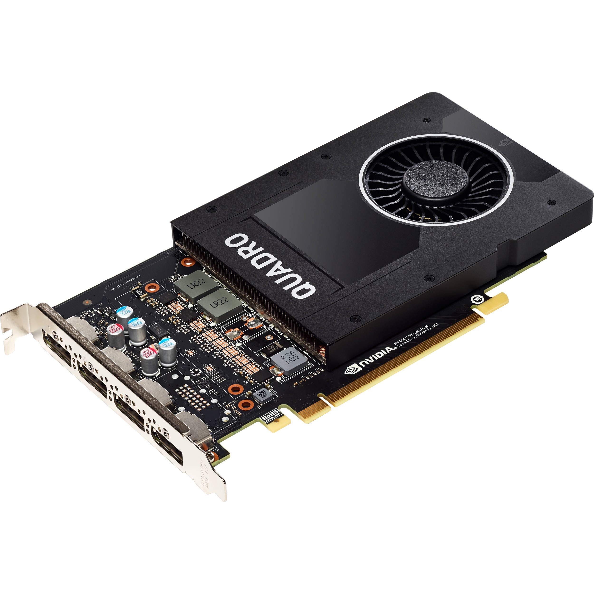 Nvidia Quadro P2000 5GB DDR5 160 BIT 4X DP Graphics Card