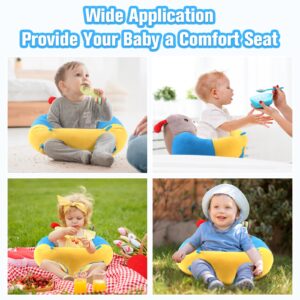 vocheer Sit Me Up Floor Seat for Baby Chair for Sitting Up Support Seat Sofa Plush Animal Shaped Baby Learning to Sit Chair for 3-24 Months,PP Cotton Full Filling(Puppy)