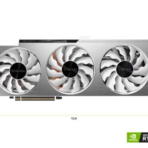 Gigabyte GeForce RTX 3080 Ti Vision OC 12G Graphics Card, 3X WINDFORCE Fans, 12GB 384-bit GDDR6X, GV-N308TVISION OC-12GD Video Card