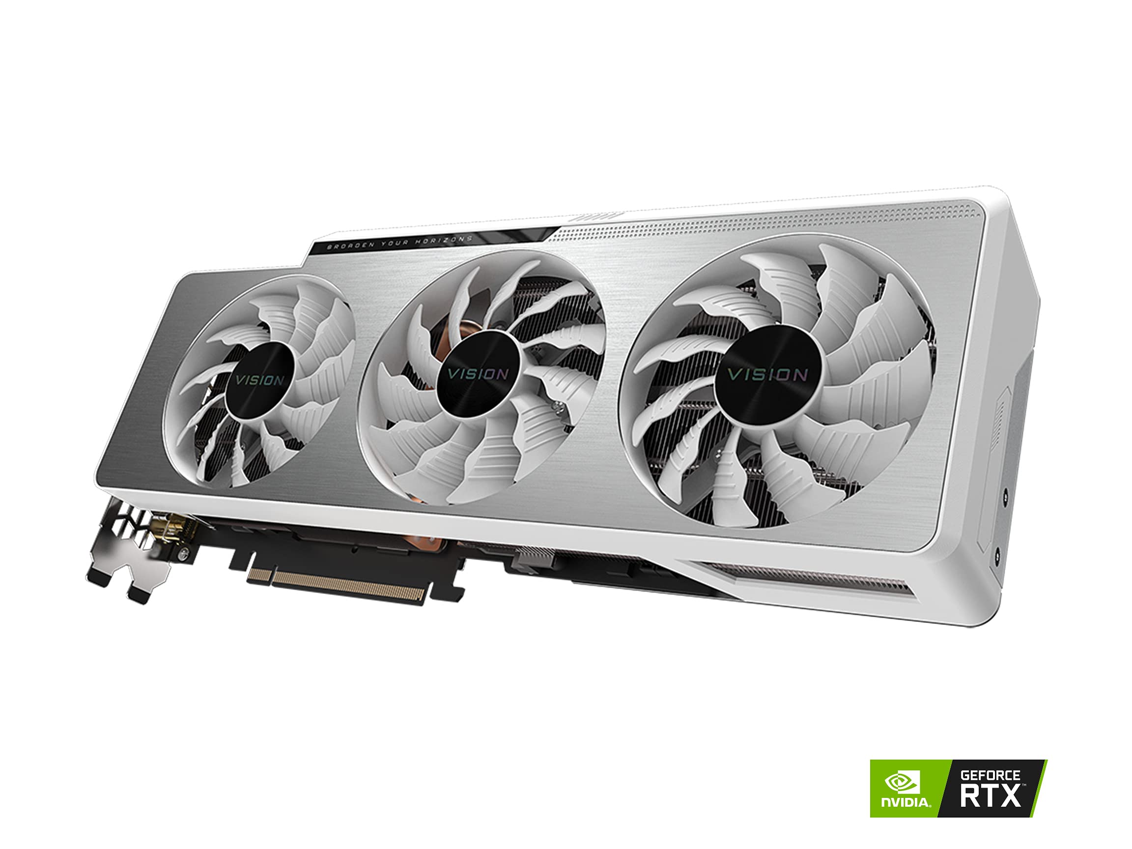 Gigabyte GeForce RTX 3080 Ti Vision OC 12G Graphics Card, 3X WINDFORCE Fans, 12GB 384-bit GDDR6X, GV-N308TVISION OC-12GD Video Card