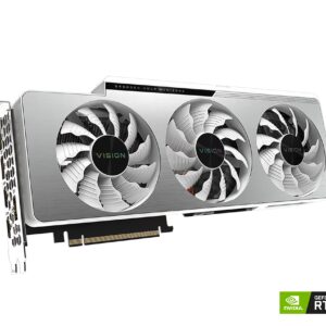 Gigabyte GeForce RTX 3080 Ti Vision OC 12G Graphics Card, 3X WINDFORCE Fans, 12GB 384-bit GDDR6X, GV-N308TVISION OC-12GD Video Card