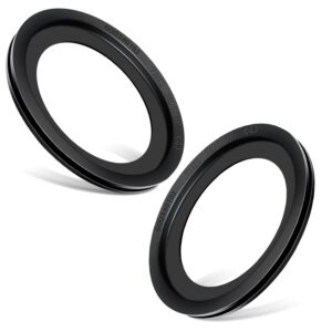 Beaquicy 2PCS 385311658 RV Toilet Seal, Flush Ball Seal Kit - Replacement for Dometic 300/310/320 Toilet Seal Gasket Kit Camper Trailer Toilets, Solve The Leakage Problem