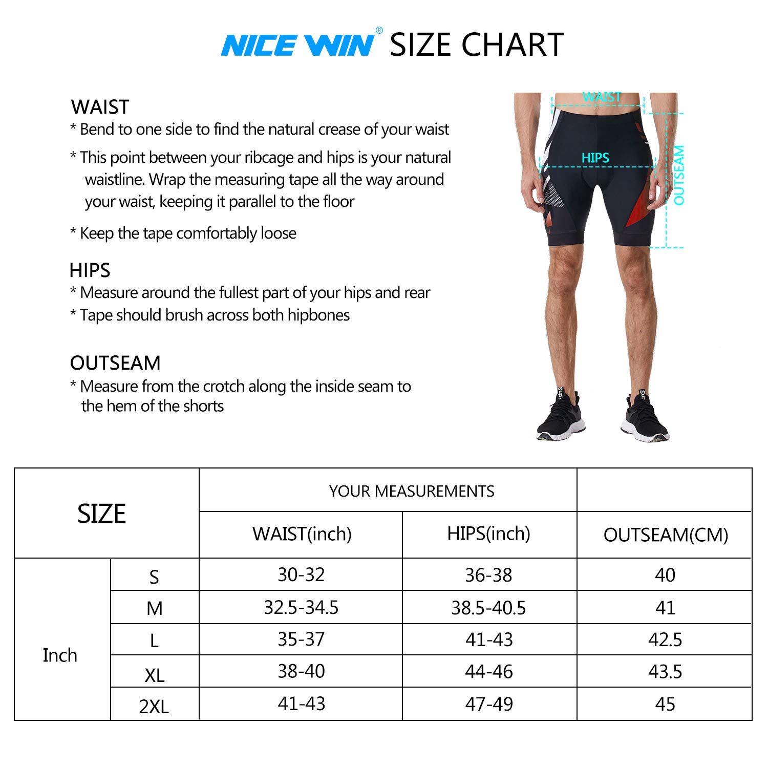 Men's Cycling Shorts Anti-Slip Leg 4D Padded Bike Shorts with 3-Pockets Breathable Biking Bicycle Motorcycle Half-Pants Red L