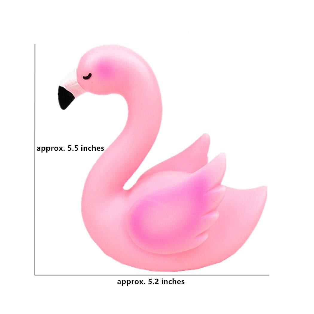 Fantasee LED Flamingo Night Light Decorative Light Battery Operated Baby Children Nursery Light for Bedroom Party Christmas Birthday Gift (Pink, Flamingo)