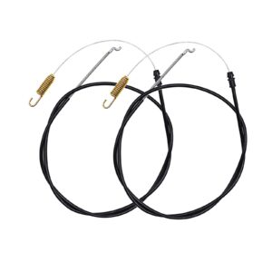 ganivsor 105-1845 lawnmower traction drive control cable for 22" recycler toro front drive self propelled mowers length 68"(pack of 2)