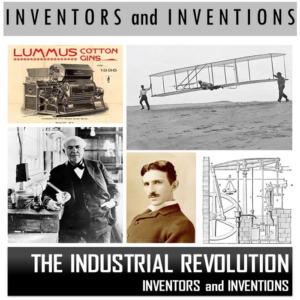 industrial revolution- inventors and inventions (reading comprehension and questions)