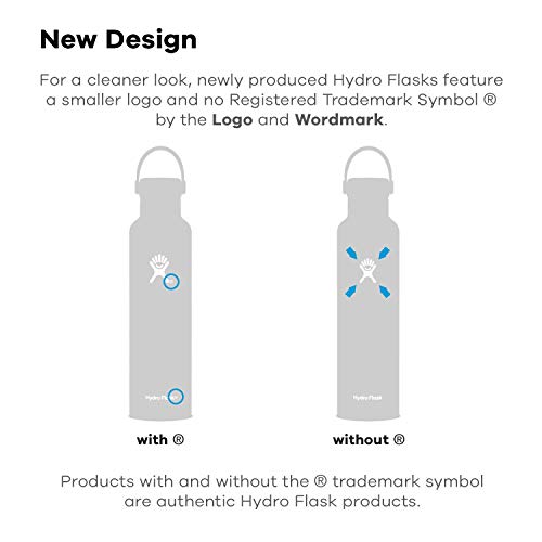 Hydro Flask Water Bottle - Standard Mouth Flex Lid - 21 oz, Spearmint