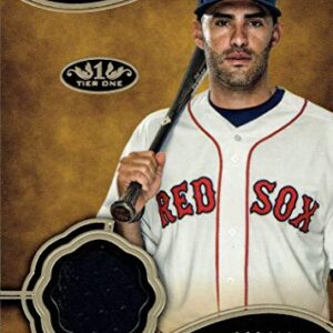 2019 Topps Tier One Relics #T1R-JMA J.D. Martinez Game Worn Red Sox Jersey Baseball Card - Only 399 made!