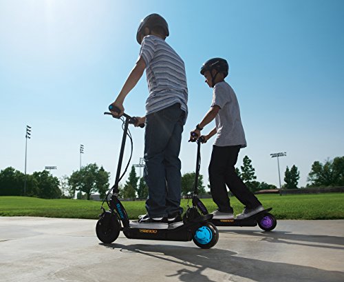 Razor Power Core E100 Electric Scooter - Black Deck - Blue - FFP