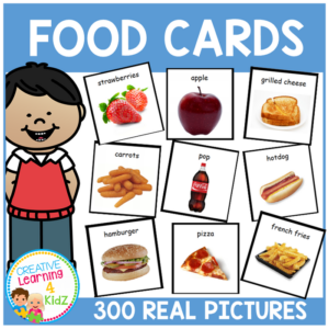 food cards 300 real pictures