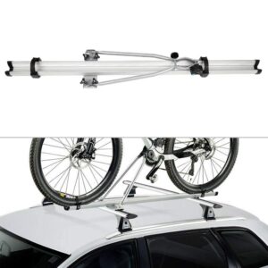 eccpp bike roof carrier mounted on car suv trunk crossbar universal bike rack for 1 bike with locking system-1 pc