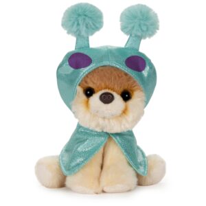 gund boo world's cutest dog itty bitty boo alien plush stuffed animal pomeranian, 5"