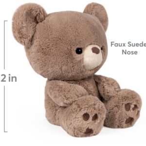 GUND Kai Teddy Bear, Premium Plush Toy Stuffed Animal for Ages 1 & Up, Taupe/Light Brown, 12"