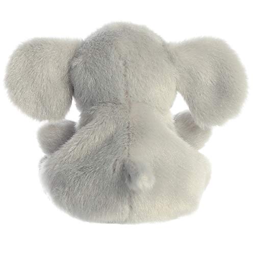 Aurora® Adorable Palm Pals™ Stomps Elephant™ Stuffed Animal - Pocket-Sized Play - Collectable Fun - Gray 5 Inches