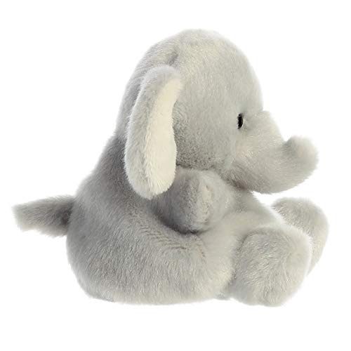 Aurora® Adorable Palm Pals™ Stomps Elephant™ Stuffed Animal - Pocket-Sized Play - Collectable Fun - Gray 5 Inches