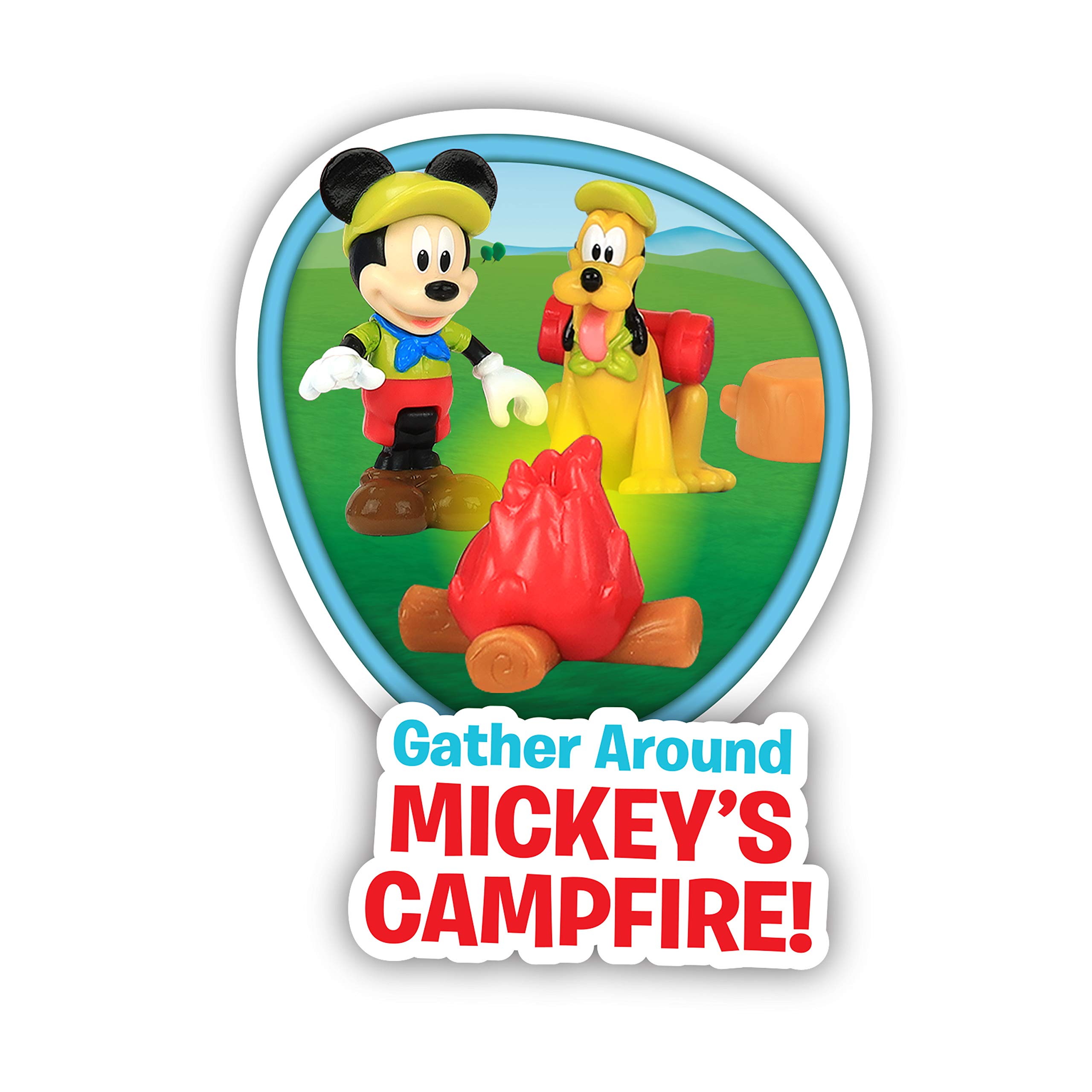 Disney Junior Mickey Mouse Outdoor and Explore Camper, Lights and Sounds Playset