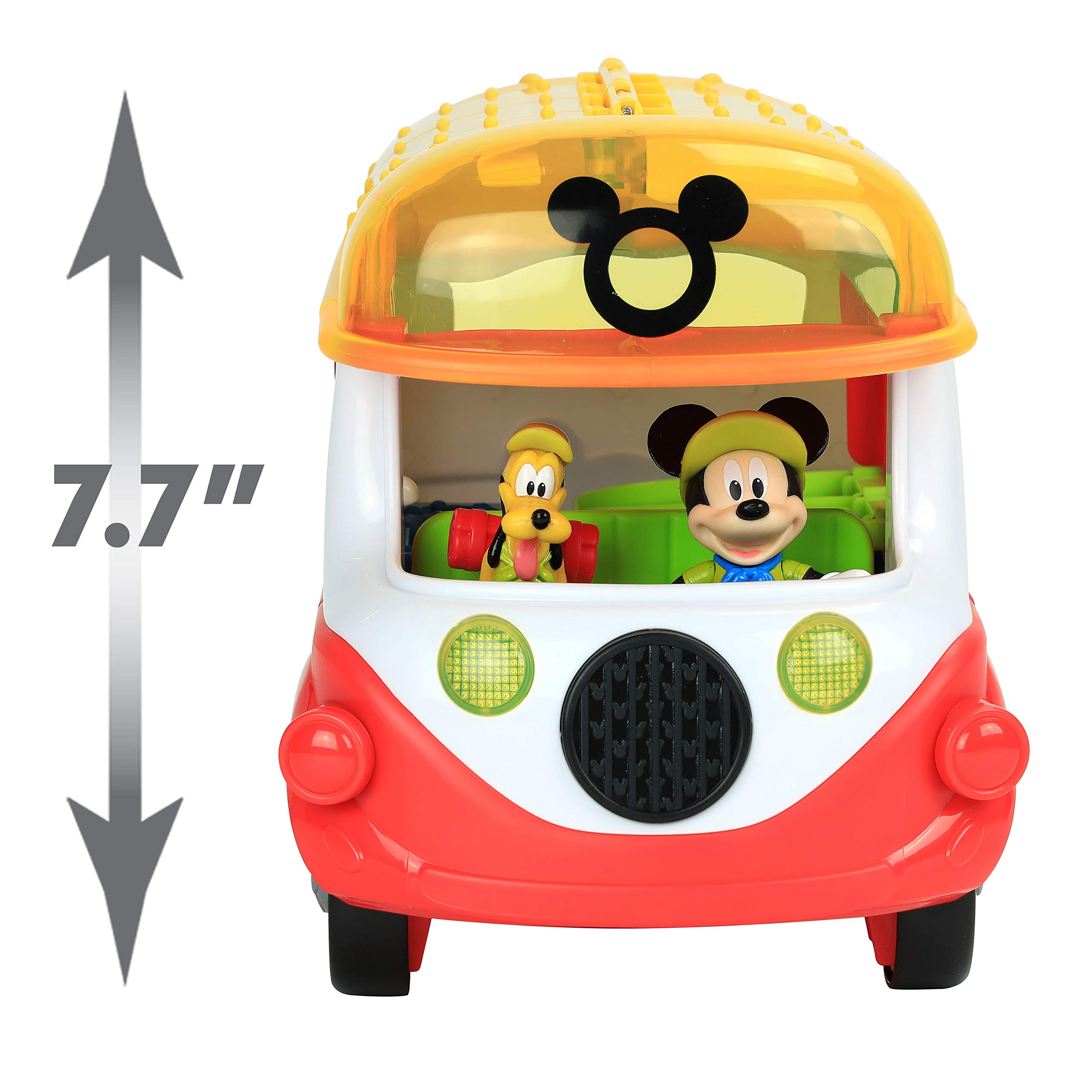 Disney Junior Mickey Mouse Outdoor and Explore Camper, Lights and Sounds Playset