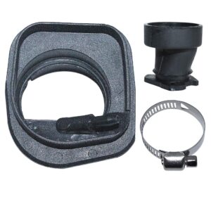 AUMEL Intake Manifold Boot Sleeve Clamp Kit For Husqvarna 340 345 350 353 346XP Chainsaw Replace 503 86 63 01,537251302