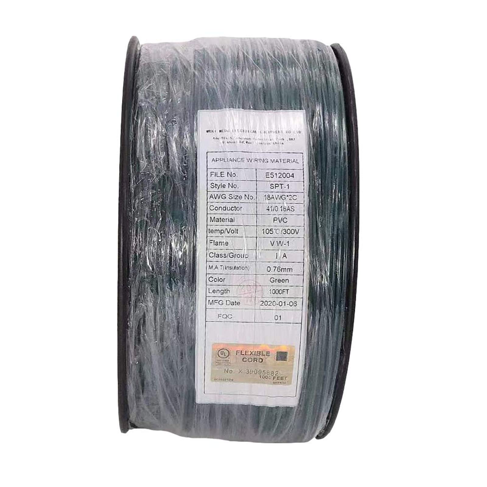 Aniai Low Voltage Landscape Wire,UL List 18/2 SPT-1 1000FT Electrical Wire,for Light and Lamp Extension Cable