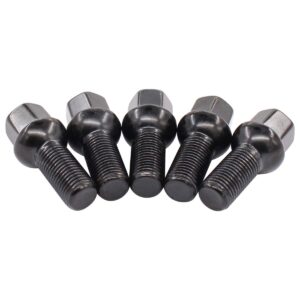 NewYall Pack of 20 Black Wheel Bolt Lug Nut