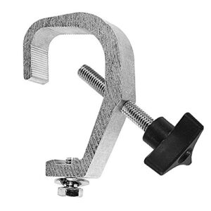 the light source mini-clamp, stainless steel hardware, silver