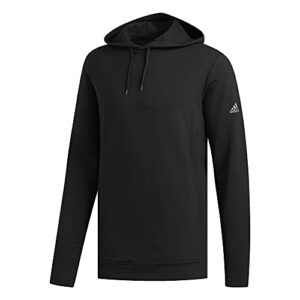 adidas lightweight hooded sweatshirt l black