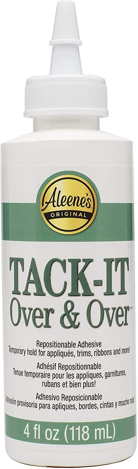 Aleene's Tack-It Over & Over Liquid Glue 4oz