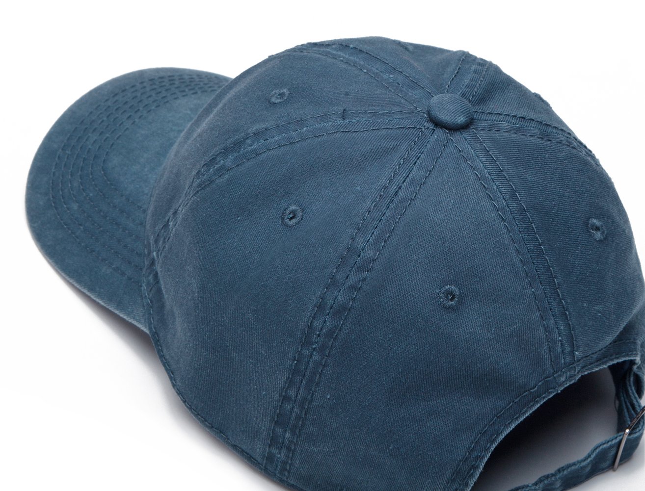 Edoneery Men Women Baseball Cap-Low Profile Adjustable Washed Cotton Golf Dad Hat Navy