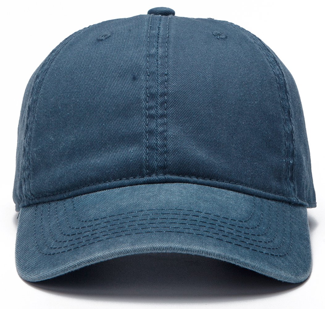 Edoneery Men Women Baseball Cap-Low Profile Adjustable Washed Cotton Golf Dad Hat Navy