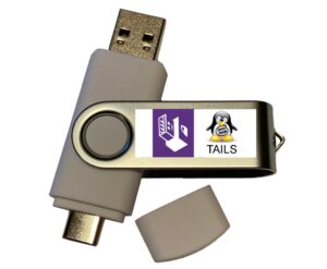 linux tails operating system install bootable boot live usb flash thumb drive - use the internet anonymously and circumvent censorship usb-c compatible