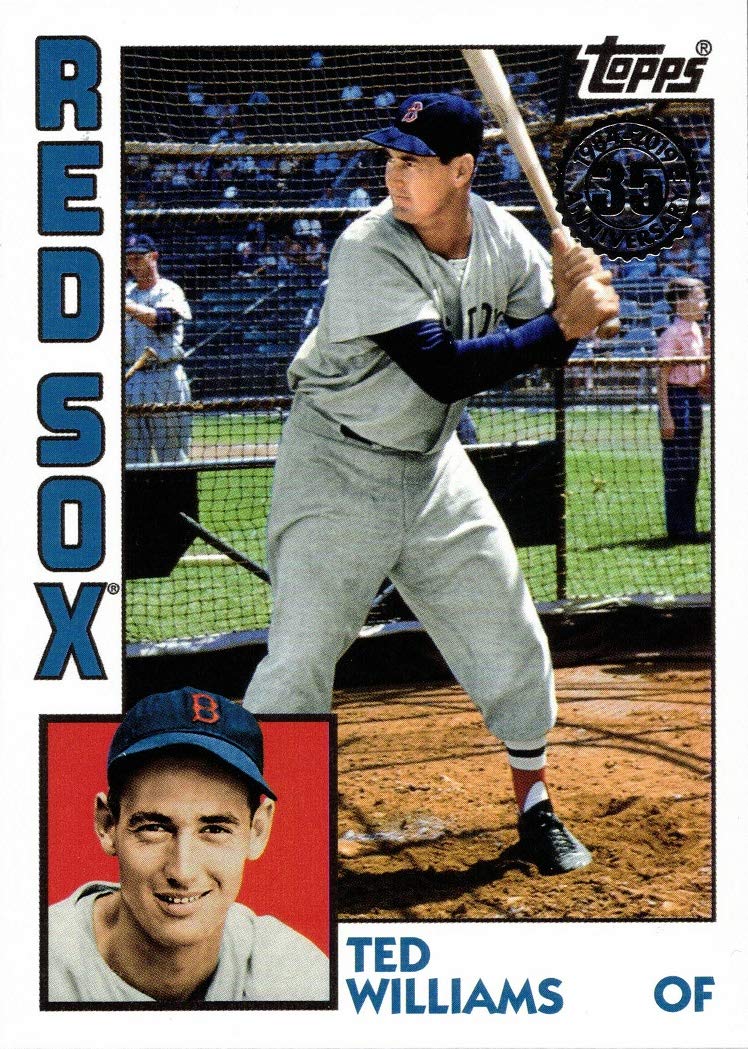 2019 Topps Update 1984 Topps #84-12 Ted Williams Baseball Card