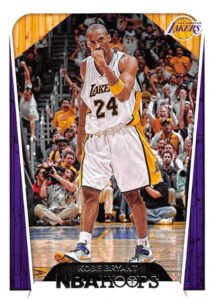 2018-19 nba hoops basketball #296 kobe bryant los angeles lakers tribute official trading card made by panini