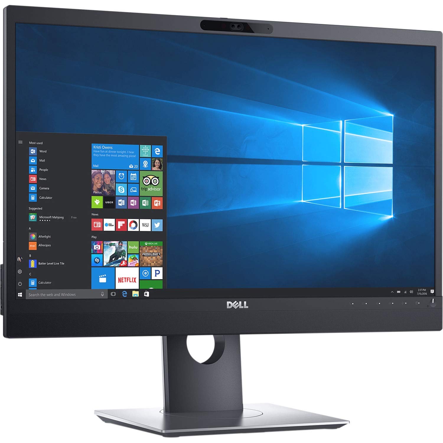 Dell P2418HZM 24" Video Conference Full HD LED Monitor with Built-in Speakers