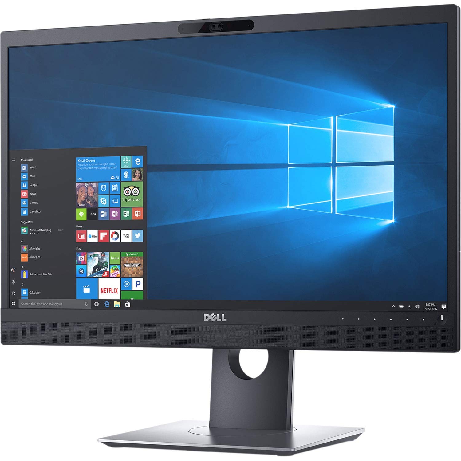 Dell P2418HZM 24" Video Conference Full HD LED Monitor with Built-in Speakers