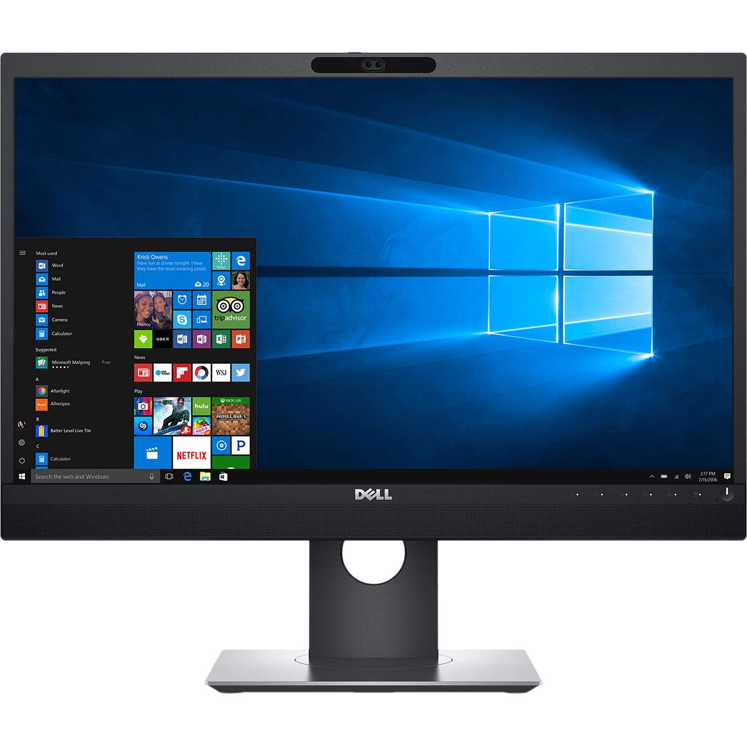 Dell P2418HZM 24" Video Conference Full HD LED Monitor with Built-in Speakers