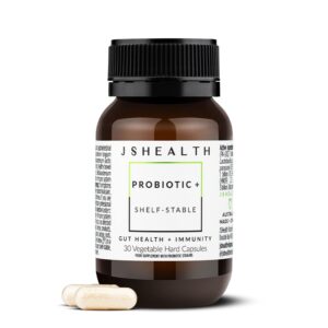 jshealth vitamins gut health and immunity formula | probiotics for women and men | shelf stable probiotic supplement for digestive health and immune support (30)