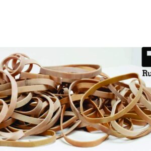 Rubber Bands, Rubber Band Depot, Size #84, Approximately 40 Rubber Bands Per Bag, Rubber Band Measurements: 3-1/2" x 1/2'' - 1/4 Pound Bag