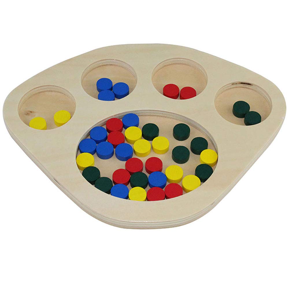 Kghios Montessori Infant Toys Materials for Toddlers Sorting Tray Montessori Materials Educational Tools Preschool Early Development Babies Toy