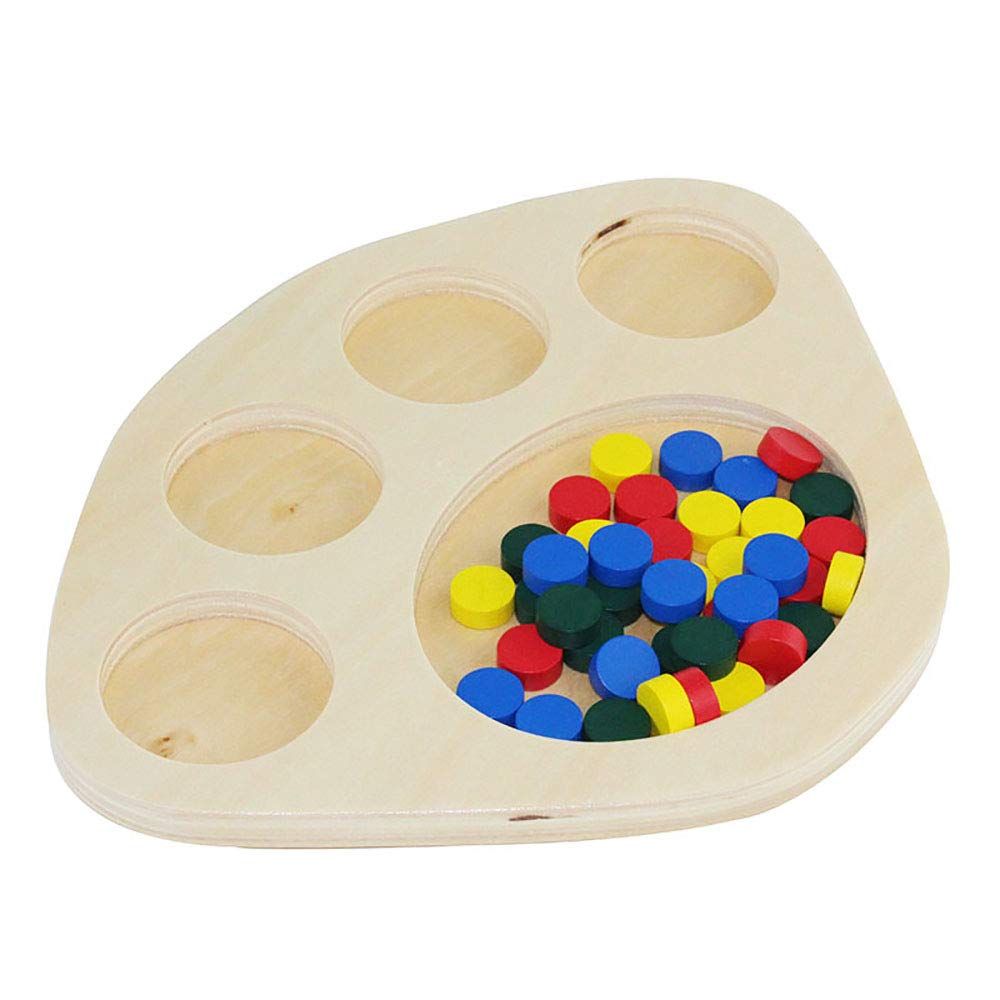 Kghios Montessori Infant Toys Materials for Toddlers Sorting Tray Montessori Materials Educational Tools Preschool Early Development Babies Toy