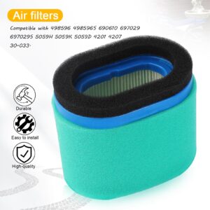 QAZAKY Filter Cleaner Compatible with 498596 690610 697029 5059H 5059K 5059D 4201 4207 M147431 M143275 M143278 273356 273356S 30-022 JA60 JA62 JA65 JS40 JS45 JS60 JS61