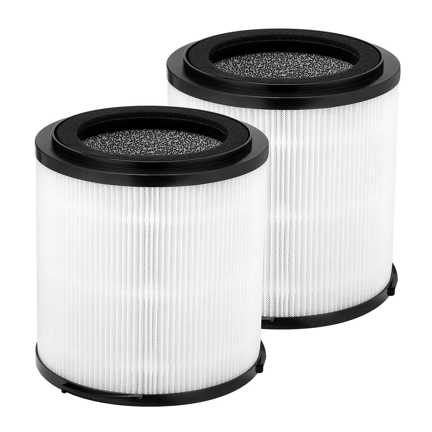 KJ150F-C02 True HEPA Replacement Filter for SilverOnyx 5-Speed Air Purifier (Large Room500 sq ft) for Pets, Smoke and Dust