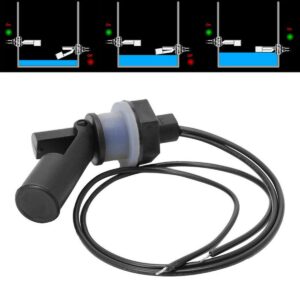 Gump's grocery Water Level Sensor Horizontal Liquid PP Side Mount Float Switch for Pool AA